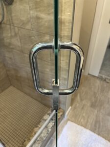 Shower Door Handle Repair in West Simsbury